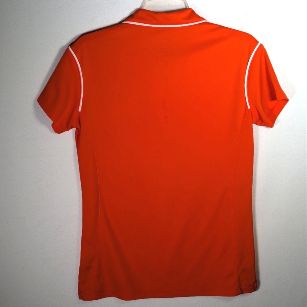 Nike Orange Gatorade Dri Fit Polo S - Picture 2 of 3